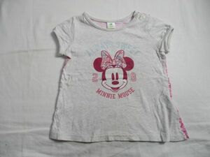 BD876[Disney* Minnie Mouse ] принт трикотаж с коротким рукавом женщина .. чёрный 100