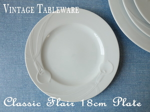  brand tableware MIKASAmikasa Classic flair 18cm plate range possible dishwasher correspondence Mino . made in Japan flat plate .. plate cake plate Western-style tableware 18 centimeter 
