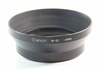 ONE-JA-005《送料無料 外観〇 使用◎》Canon W-62 NewFD35-70mm F4用 キヤノン キャノン メタルフード_画像1