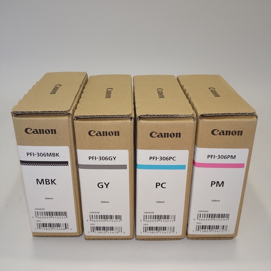 インクタン 純正品 Canon キャノン PFI-306 MBK インクタンク マット