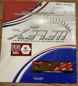 X.A.M Japan ザムジャパン A6106X42 530-42T スプロケット VFR750 VFR800