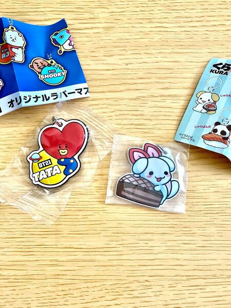 くら寿司限定 bt21オリジナルマスコット・めじるしチャーム