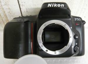 昭和レトロ 当時物「NIKON ニコン 　F50　PANORAMA　ボディ 　少しベタつきあり」フィルムカメラ　クラカメ