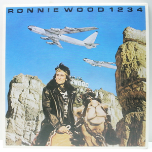 良品!! オリジナル RONNIE WOOD 1234 ('81 Columbia) ROLLING STONES ファミリー & BOBBY WOMACK 参加 Fountain Of Love ほか 4作目 LP