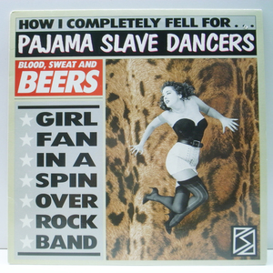 【80's US PUNK ROCK 珍盤】美品 USオリジナル PAJAMA SLAVE DANCERS Blood, Sweat And Beers ('88 Restless) 米 マイナー・パンク・ロック