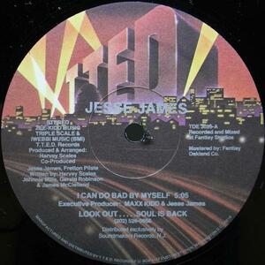 w./シュリンク付き 12 オリジナル JESSE JAMES I CAN DO BAD BY MYSELF w/ LOOK OUT...SOUL IS BLACK ('87 T.T.E.D.)