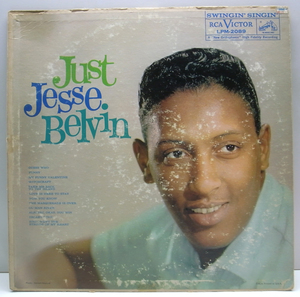 MONO 初回ニッパー 銀文字 深溝 オリジナル JESSE BELVIN Just ～ (RCA Victor LPM 2089) マト1S