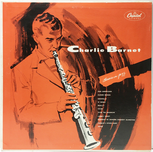 初版リング・ターコイズ MONO 米 USオリジナル CHARLIE BARNET Classics In Jazz ('55 Capitol) チャーリー・バーネット楽団 モノラル LP