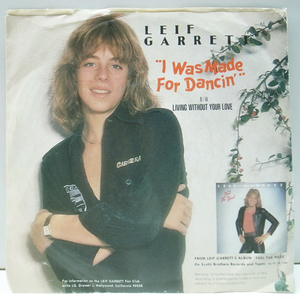 良盤 7インチ P.S.付き USオリジナル LEIF GARRETT I Was Made For Dancin' / Living Without Your Love ('78 Scotti Bros.) ダンスに夢中