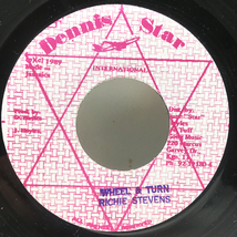 【ナイスな歌モノ】7'' JAオリジナル RICHIE STEVENS Wheel & Turn ('89 Dennis Star) Dancehall リッチー・スティーブンス 45's シングル_画像1