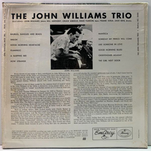 シュリンク良好!! MONO 米 60's 初期プレス JOHN WILLIAMS TRIO ('55 EmArcy MG 36061) ピアノトリオ傑作 US MASTERDISK刻印 LP_画像2