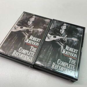 US made 2 pcs set CASSETTE TAPE| tape ROBERT JOHNSON Complete Recordings Robert * Johnson war front blues valuable . sound source!