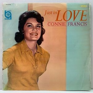 良好盤!! CONNIE FRANCIS Just In Love ('64 MGM YS 5152) コニー・フランシス 愛はすべて LP 日本企画オンリー JPN コロムビア