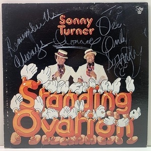 【アレンジも秀逸な名曲カバー集】サイン入り!私家盤! USオリジナル SONNY TURNER Standing Ovation ('74年 自主 Private Press) 試聴あり