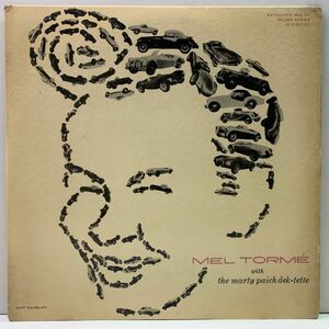 FLAT US 完全オリジナル MONO 初版リーフ 深溝 MEL TORME With MARTY PAICH DEK TETTE ('56 Bethlehem) BURT GOLDBLATT 車ジャケ