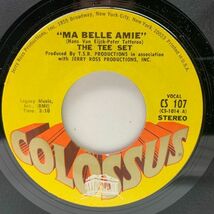 美盤!! 7インチ USオリジナル THE TEE SET Ma Belle Amie ('69 Colossus)ソフトロック バブルガムポップ サイケ 傑作シングル 45RPM._画像2