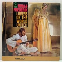 良好!! MONO 初版 3色オリジ NINA & FREDERIK Lovers Of The World Unite 人気 英語詞Ver. You Saved The Day (Tu M'as Sauve) 収録_画像1