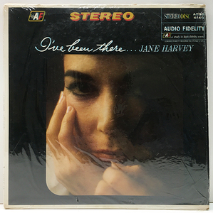 w./シュリンク 美盤!! USオリジナル JANE HARVEY I've Been There ('57 Audio Fidelity) レイ・エリスとの珠玉のバラード集 Lp 初回プレス