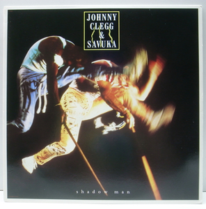 美品!! USオリジナル JOHNNY CLEGG & SAVUKA Shadow Man ('88 Capitol) 専用インナー完品 Human Rainbow 他 アフリカン・ロック 南アフリカ