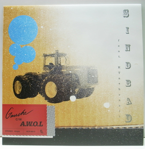 美品!! JAPAN 10インチ SINDBAD FEAT. KTA BRASIL Gauche / A.W.O.L ('04 High Contrast) アフリカン・ブレイクビーツ 45RPM. シンドバッド