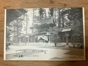 Art hand Auction PP-1789 ■ Livraison gratuite ■ Préfecture de Nagano Kanpei Taisha Suwa Sanctuaire Shimosha Akimiya Bonne année Carte du Nouvel An Shinshu Shinano Shrine Temple Religion Lettre Carte postale Photo Impression Ancienne photo/Kura, Documents imprimés, Carte postale, Carte postale, autres