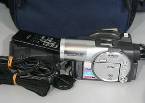 HITACHI DZ-M8000V6 NTSC デジタル ビデオカメラ 240xデジタルズーム 日立