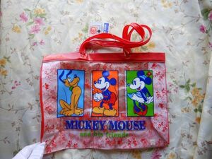  бассейн купальный костюм inserting Mickey Mouse 03 minnie Goofy Disney 35x25d9cm Showa Retro не использовался 