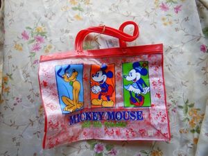  бассейн купальный костюм inserting Mickey Mouse 01 minnie Goofy Disney 35x25d9cm Showa Retro не использовался 