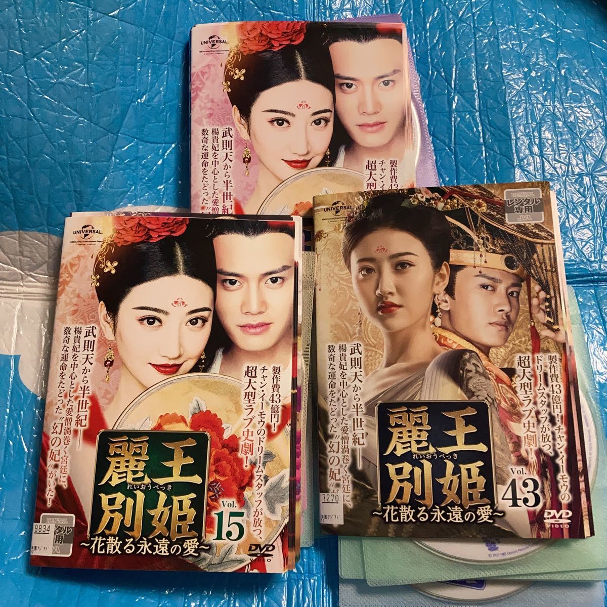 大流行中!DVD/ブルーレイ高級感 ジン・ティエン☆アレン・レン『麗王別姫~花散る永遠の愛