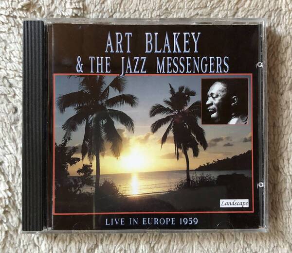 CD-July / EU DISTART / ART BLAKEY & THE JAZZ MESSENGERS / Live in Europe 1959