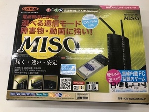 MISO 無線LANブロードバンドルーター CG-WLBARAGM-P corega 高速無線LAN