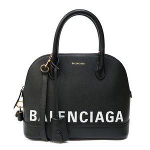 BALENCIAGA バレンシアガ ショルダーバッグ 2wayバッグ ハンドバッグ ヴィルトップハンドルS ブラック 中古