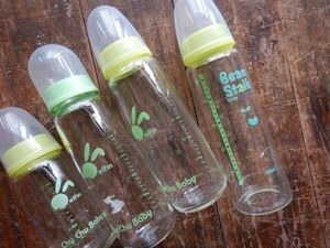  feeding bottle total 4ps.@Bean Stalk 240MLX3ps.@,150MLX 1 pcs pictured thing 