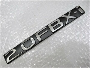 ★希少 2.0FBX-ｉ ホンダ アスコット CB3 セダン HONDA ASCOT ロゴ リアエンブレム 新品 1点 旧車 