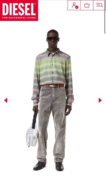 2022SS DIESEL 1955 09D02 Straight Jeans ストレートジーンズ ディーゼル デニム