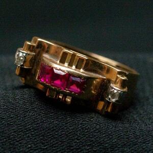 40's cocktail ring 