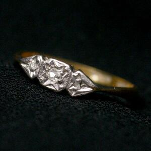  antique diamond ring #12.5