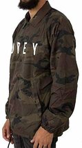 Obey Anyway Coaches Jacket Camo S コーチジャケット _画像2