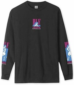 HUF Adult Entertainment L/S T-Shirt Black S Tシャツ