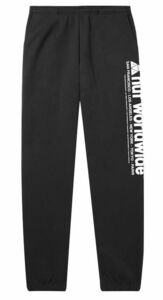 HUF Peak 3.0 Fleece Pant Black S スウェットパンツ