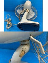 NO.0494.140.. NATIONAL ELECTRIC FAN ナショナル扇風機　昭和レトロ　動作確認 中古品 _画像10