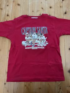  price cut * Captain Santa CAPTAIN SANTA * red *MADE IN JAPAN* short sleeves 