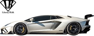【M’s】Lamborghini AVENTADOR-S (2017y-) LB★PERFORMANCE サイド ディフューザー 左右／／FRP エアロ Liberty Walk リバティーウォーク
