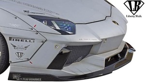 【M’s】Lamborghini AVENTADOR (2011y-) LB-WORKS フロントバンパー／／FRP製 エアロ Liberty Walk リバティーウォーク LBワークス