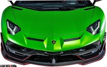 【M's】LAMBORGHINI アヴェンタドール LP770-4 SVJ (2018.8-) LEAP DESIGN フロントスポイラー ／ カーボン リープデザイン エアロ パーツ_画像1