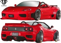 【M’s】Ferrari 360modena/Spider (99y-05y) LB-WORKS サイドディフューザー／FRP フェラーリ360 エアロ Liberty Walk リバティーウォーク_画像4