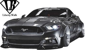 【M’s】FORD MUSTANG フォード マスタング (2015y-) Liberty Walk LB-WORKS フロントディフューザー ／／ FRP リバティーウォーク エアロ