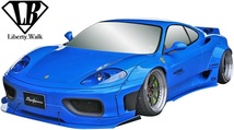 【M’s】Ferrari 360modena/Spider (99y-05y) LB-WORKS サイドディフューザー／FRP フェラーリ360 エアロ Liberty Walk リバティーウォーク_画像5