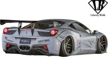 【M's】フェラーリ 458 (2009y-2015y) Liberty Walk LB-WORKS リアウイング Ver.1／／ドライカーボン製 エアロ リバティーウォーク FERRARI_画像2