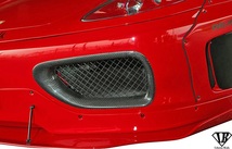 【M’s】Ferrari 360modena/Spider(1999y-2005y) LB-WORKS Ver.2 フルエアロ 5P／CFRP+FRP フェラーリ360 Liberty Walk リバティーウォーク_画像9